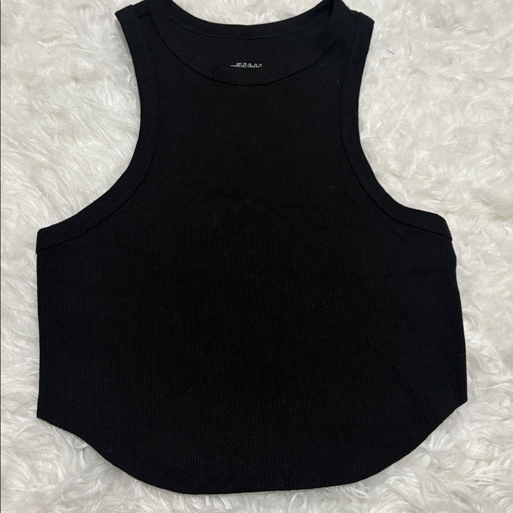 NWOT Wild Fable Ribbed Fitted Cropped Tank Size M - Picture 2 of 10